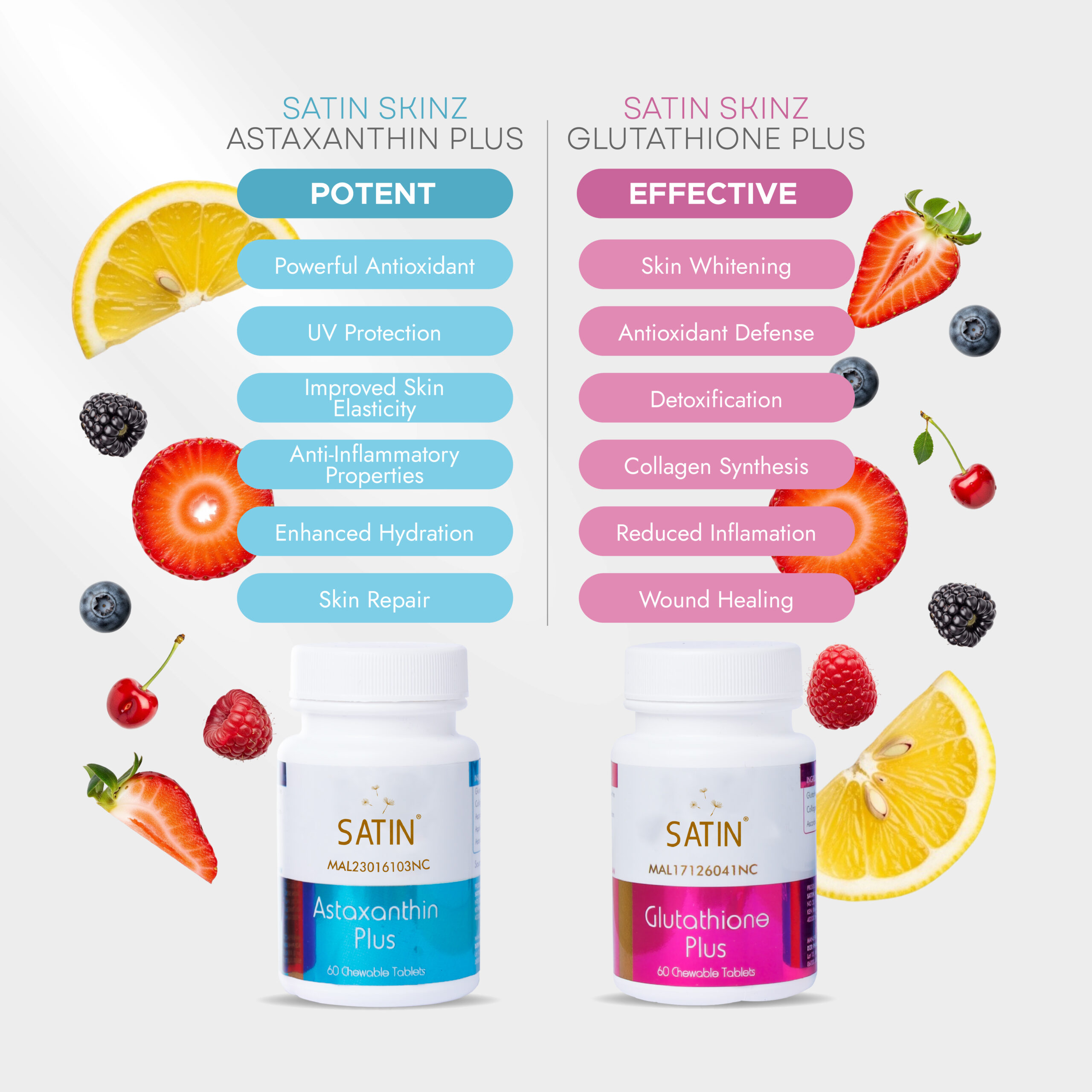 Satin Skinz Gluta Tabs - Image 2